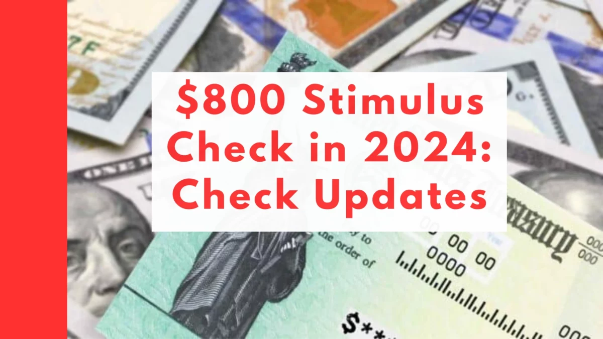 800 Stimulus Check In 2024 Check Out The Updates Sakshya